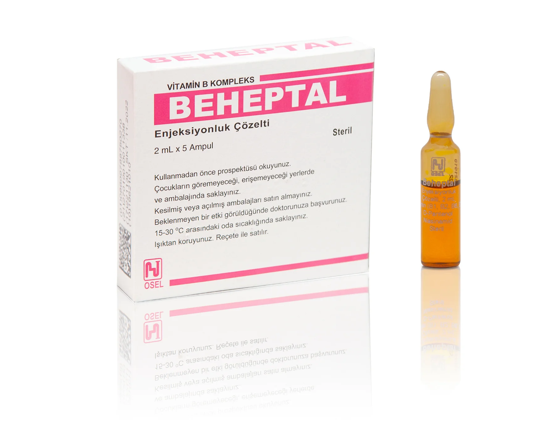 Beheptal Enjeksiyonluk Çözelti