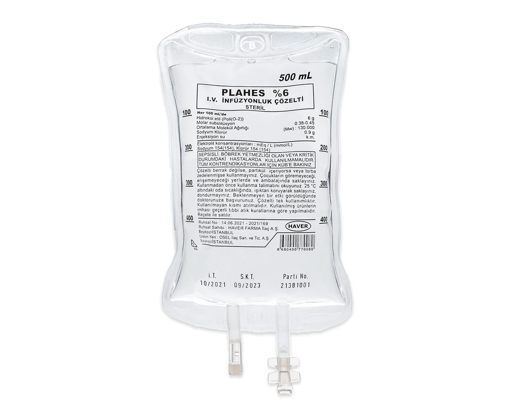 Biohes %6 Intravenoz  Solusyon