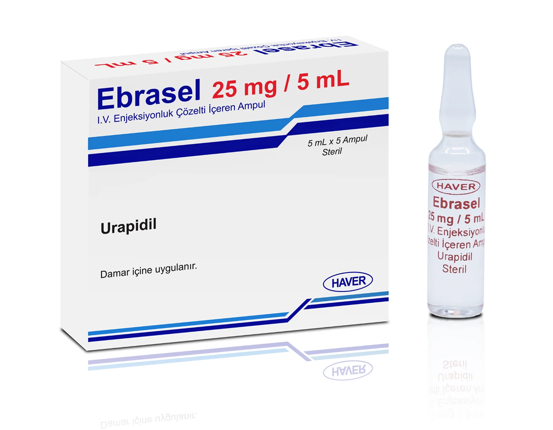 Ebrasel 25 Mg/5 Ml İ.V. Enjeksiyonluk Çözelti