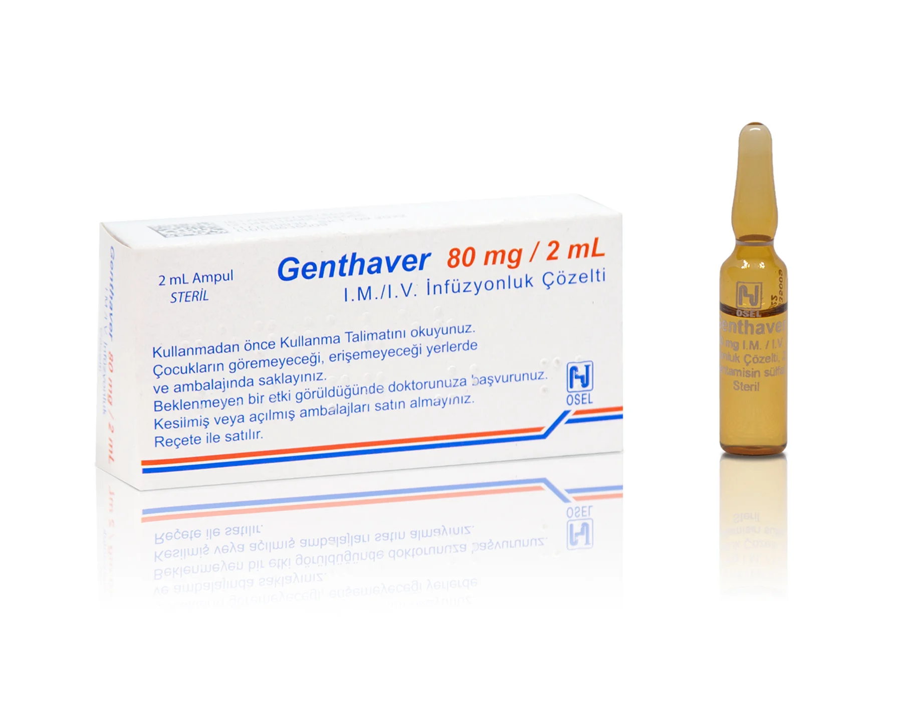 Genthaver 80 Mg/2 Ml Im/Iv İnfüzyonluk Çözelti
