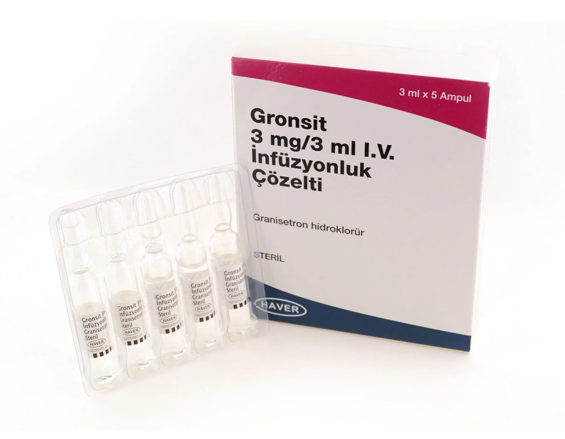 Gronsit 3 Mg/3 Ml I.V. İnfüzyonluk Çözelti