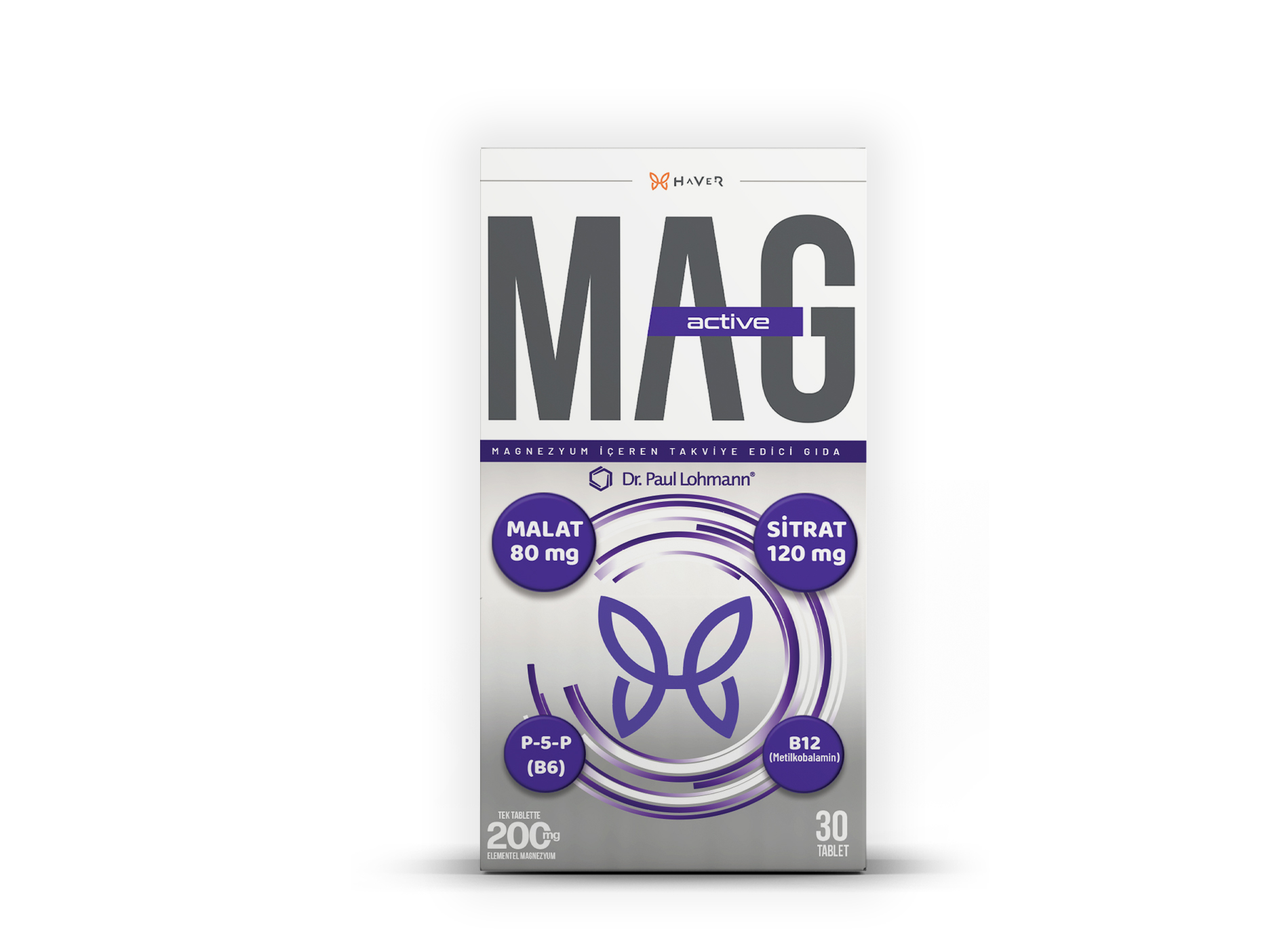 Haver Mag Active Magnezyum 30 Tablet