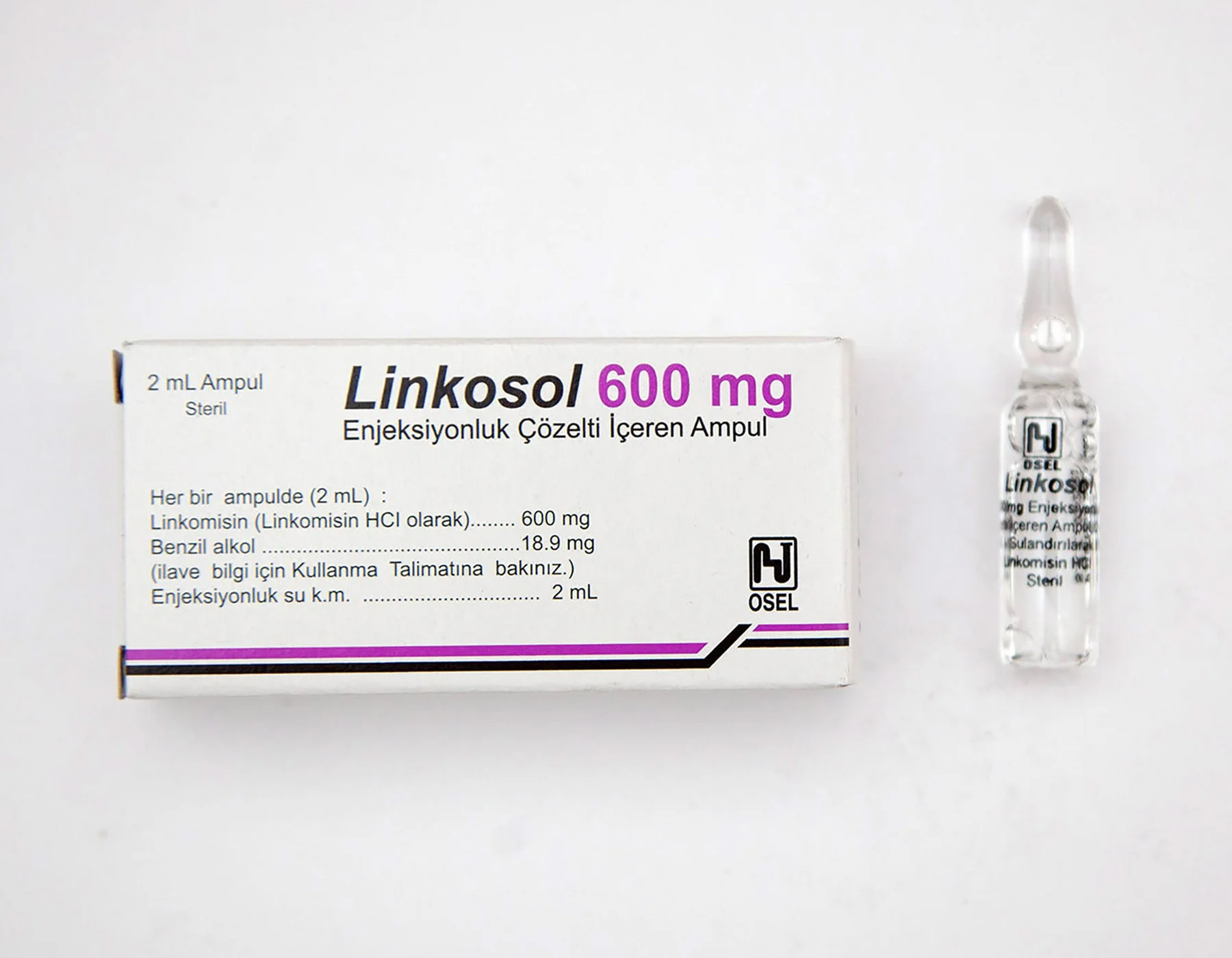 Linkosol 600 Mg Enjeksiyonluk Çözelti