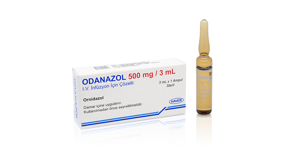 Odanazol 500 Mg/ 3 Ml Iv İnfüzyon İçin Çözelti