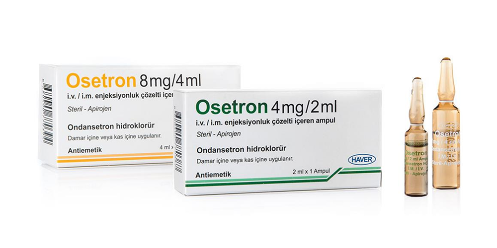 Osetron 8mg/4ml I.V./I.M. Enjeksiyonluk Çözelti