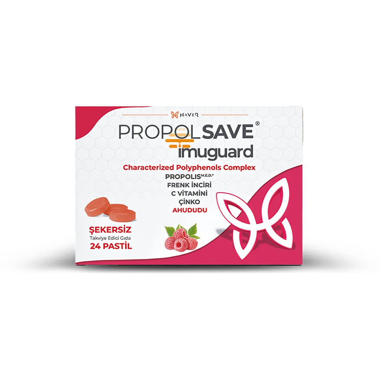 Propolsave Ahududu Imuguard Pastil 24’lü