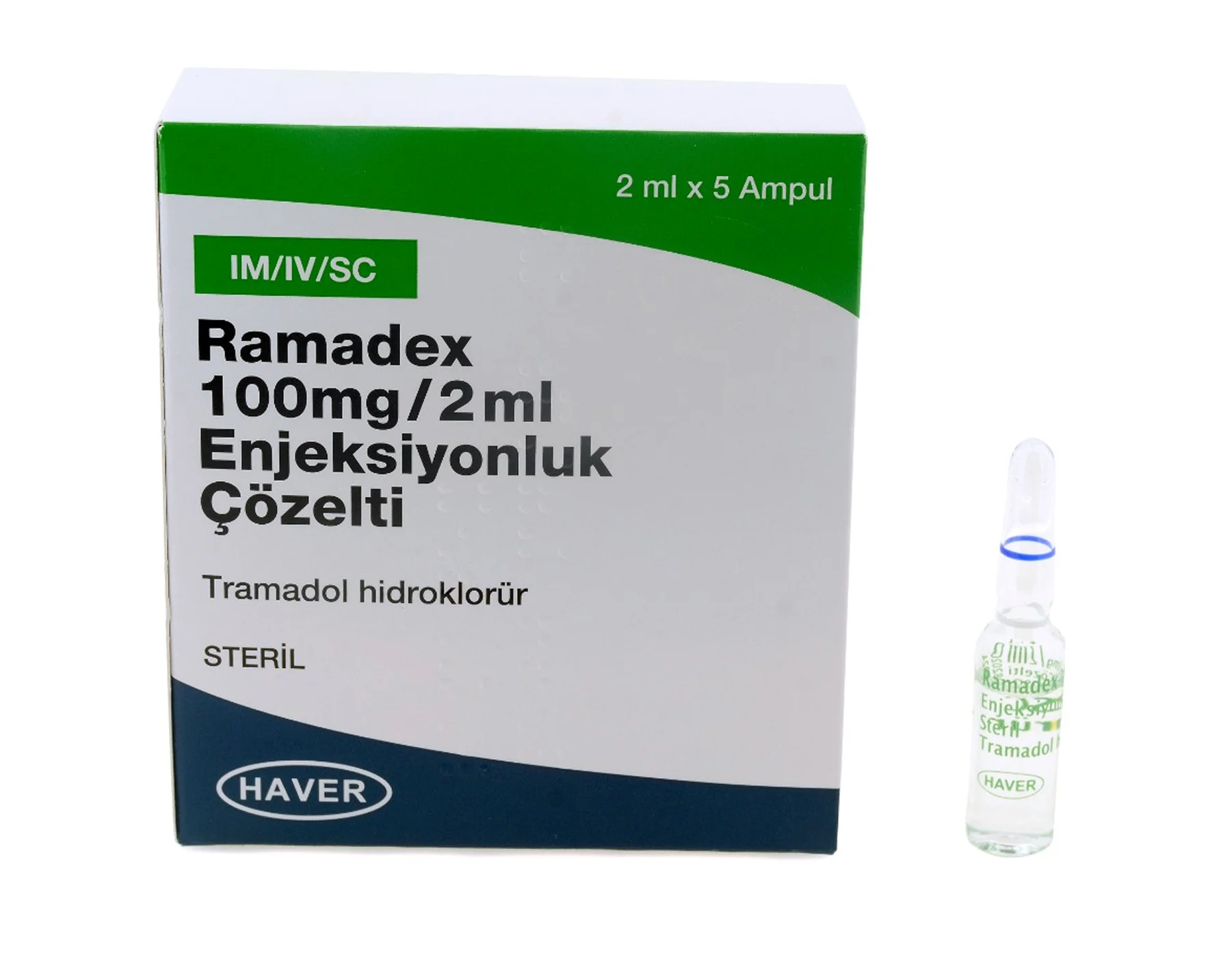 Ramadex 100 Mg/ 2 Ml  Enjeksiyonluk Çözelti