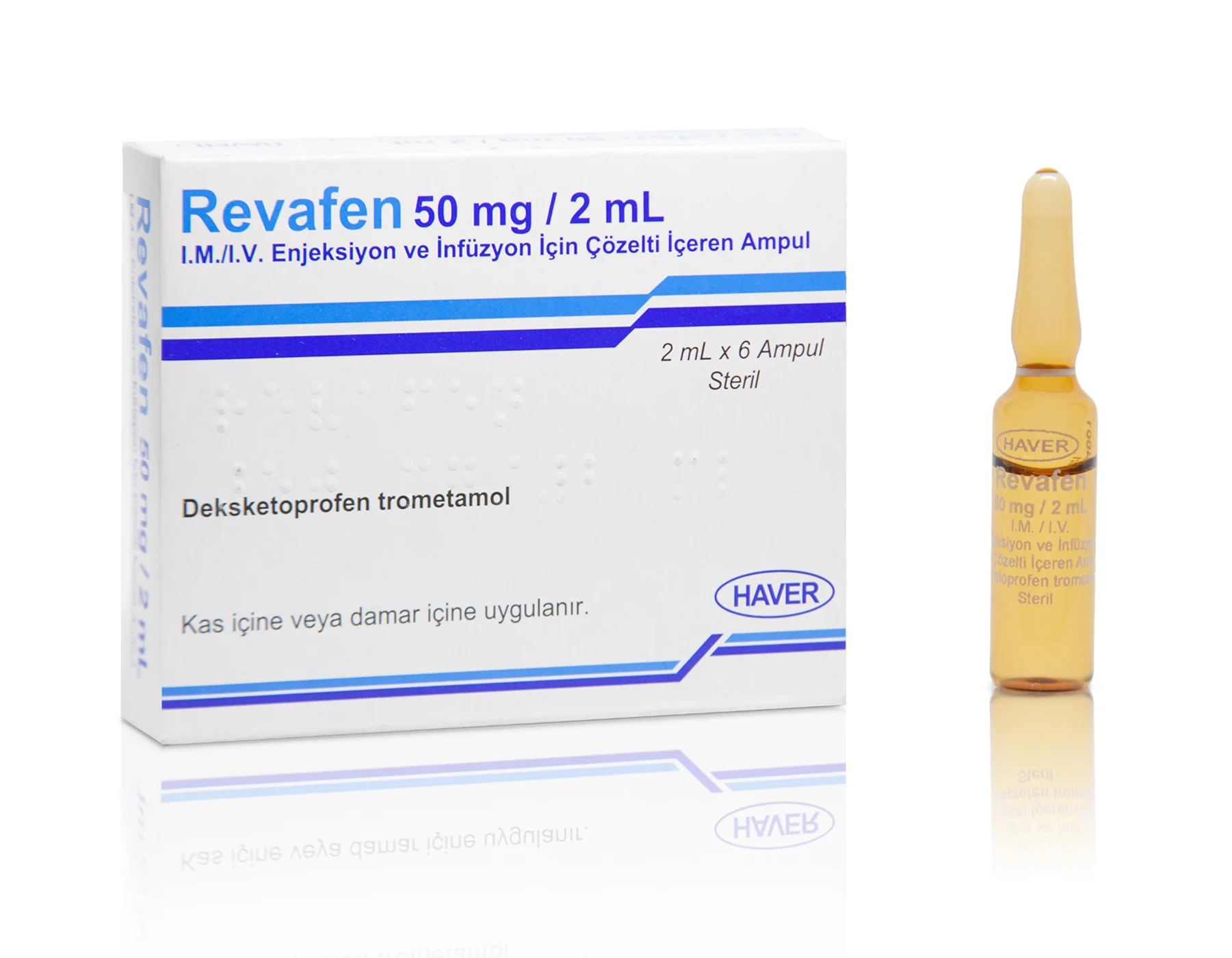 Revafen50 Mg/2 Ml Im/Iv Enjeksiyon Ve İnfüzyon İçin Çözelti