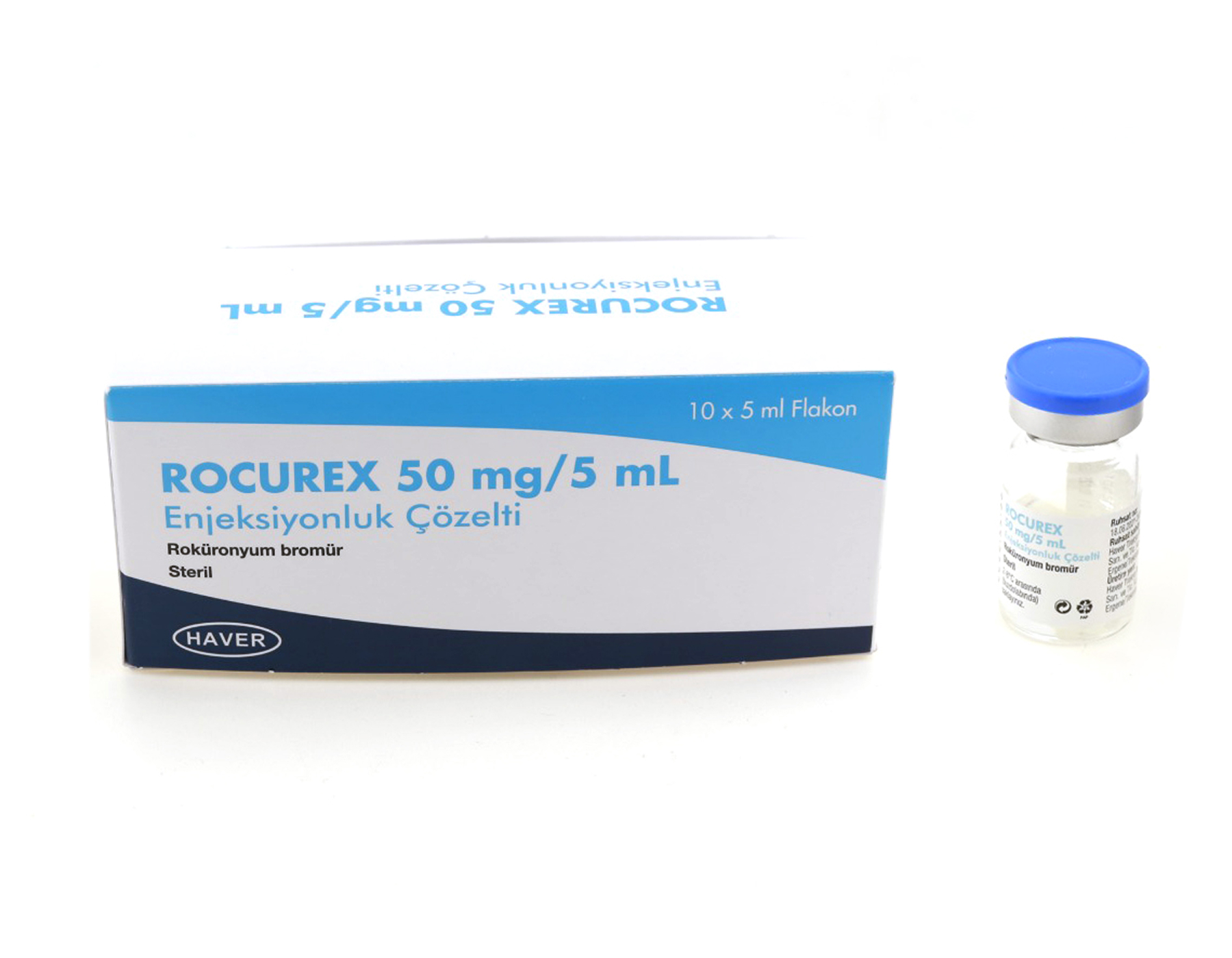 Rocurex 50 Mg/5 Ml Enjeksiyonluk Çözelti