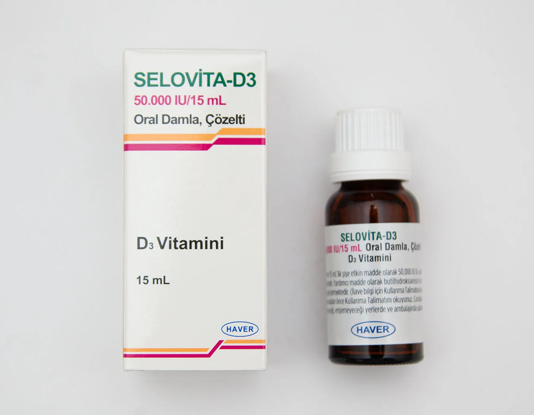 Selovita-D3 50.000 Iu/15 Ml Oral Damla