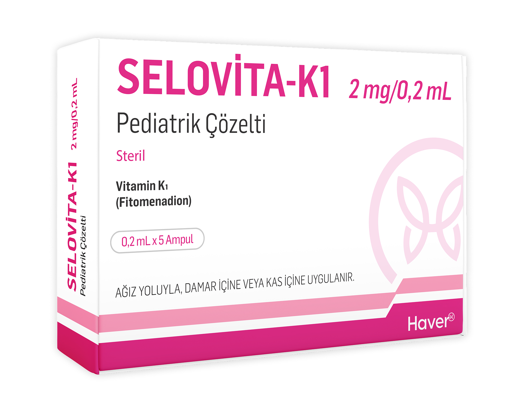 Selovita-K1 2 Mg/0,2 Ml Pediatrik Çözelti