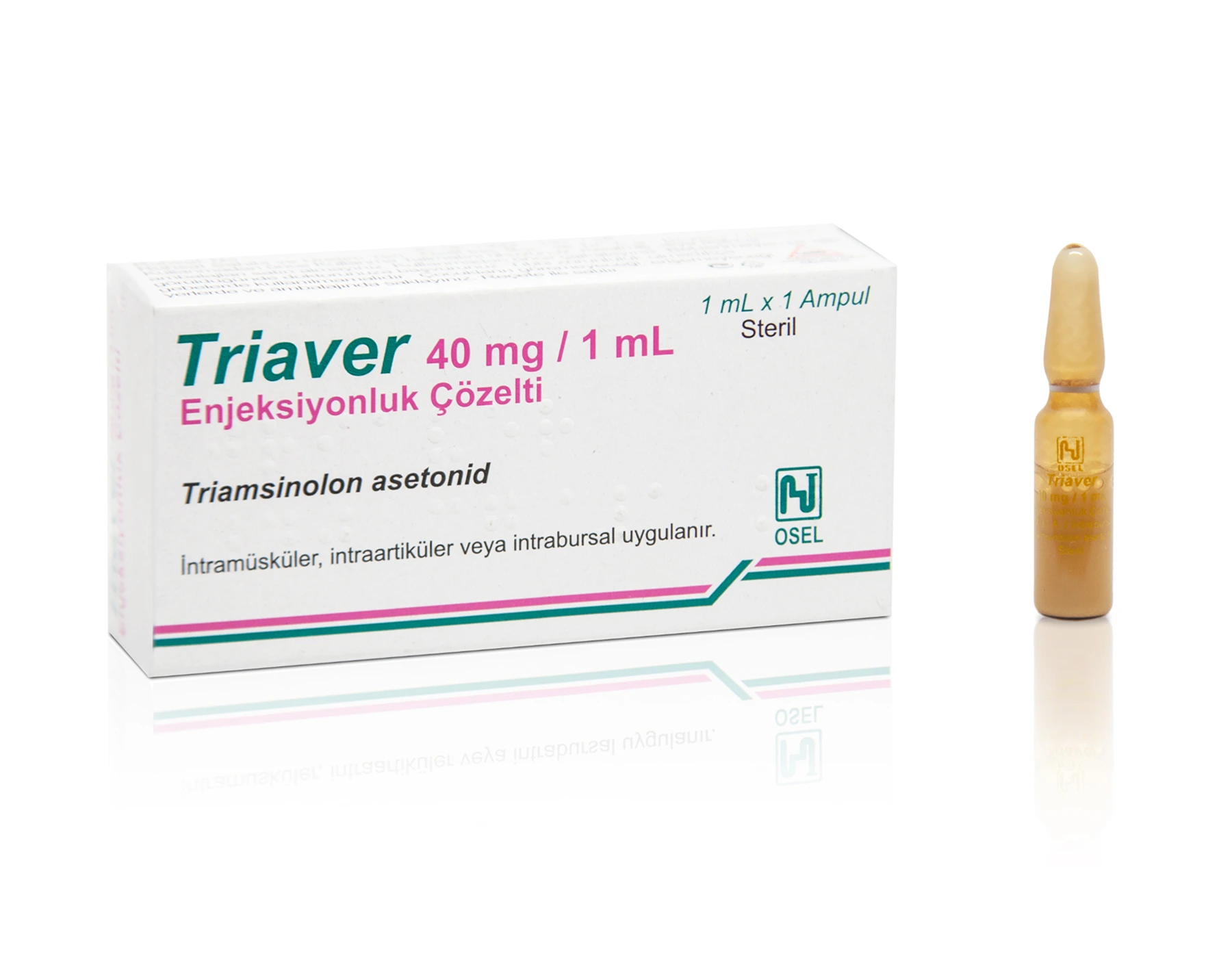 Triaver 40 Mg/Ml Enjeksiyonluk Çözelti