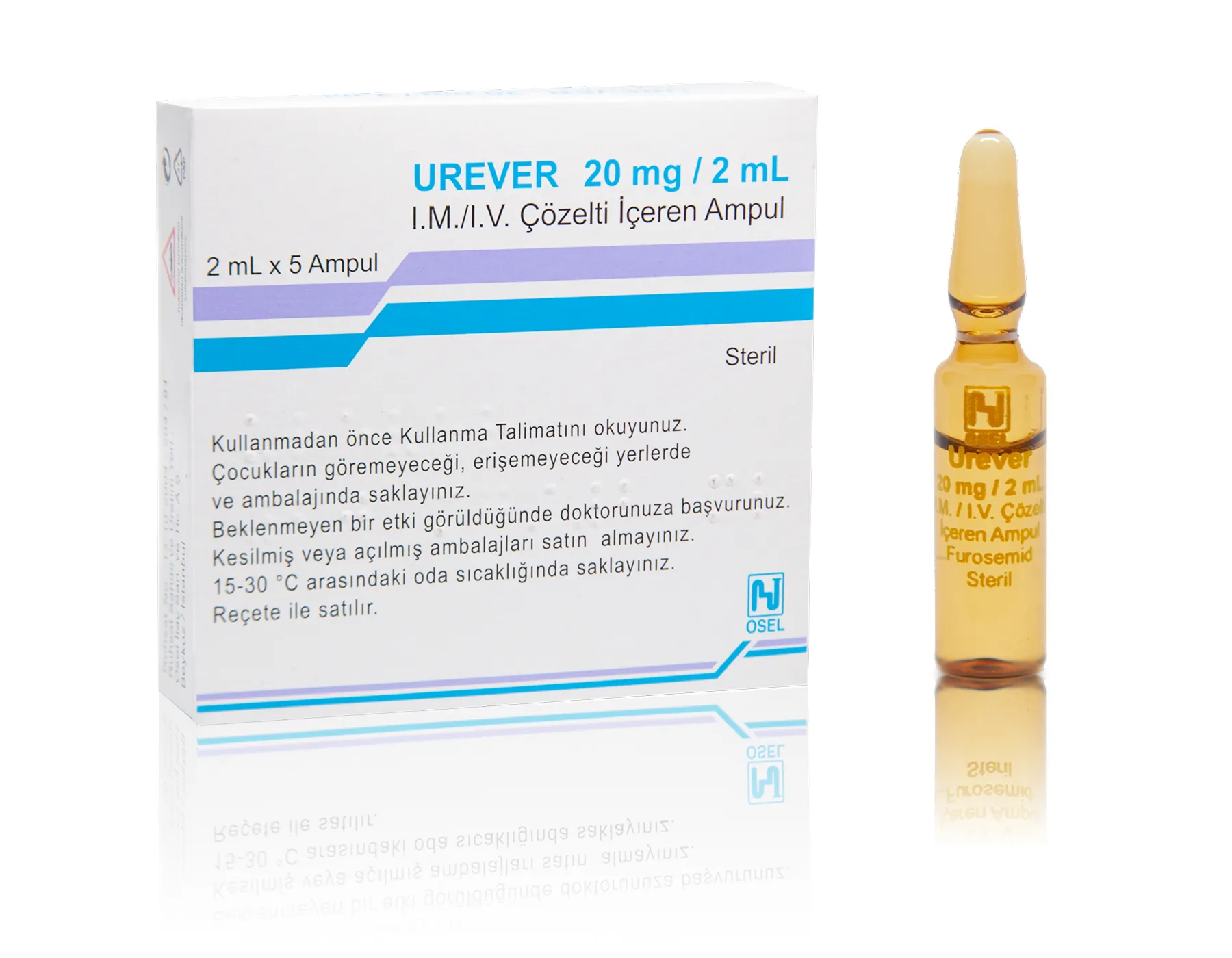 Urever 20 Mg/2 Ml Im/Iv Çözelti